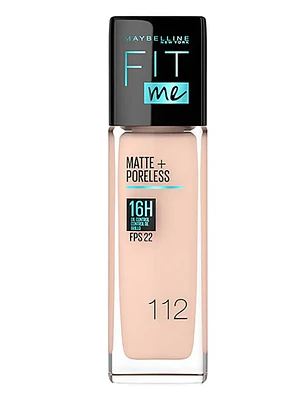 Maybelline Base Fit Me Matte+Pore Fdn 112 Natural