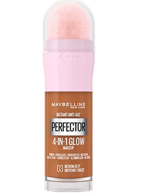 Base de maquillaje Perfector 4 en 1 Glow. Maybelline