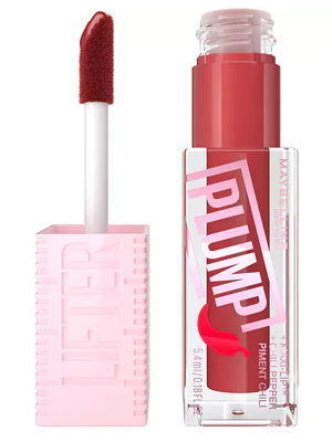 Maybelline Labios Labial Lip Lifter Gloss Plump Hot Chili
