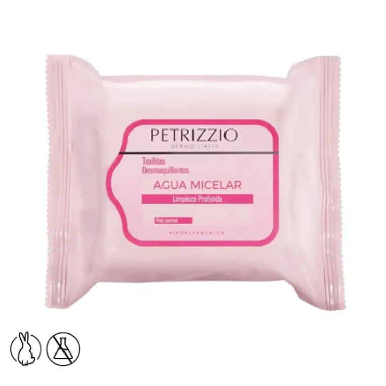 Toallas Desmaquillante Micelar X 25  Petrizzio 1