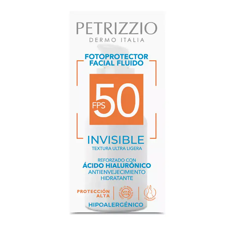 Protector Solar Rostro Invisible  Fps 50 Petrizzio. 1