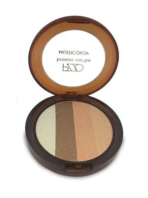 Polvo Bronzeador Caribe Multicolor Candy Glow Petrizzio