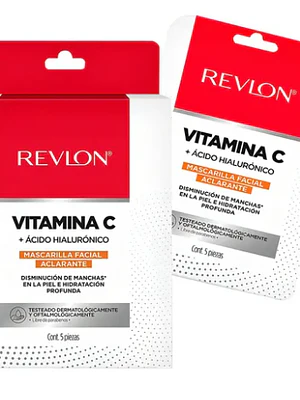 Revlon Mascarilla Facial Vitamina C X 5 Und