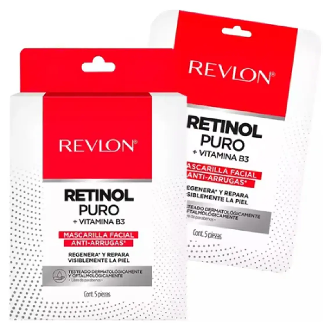 Revlon Mascarilla Facial Retinol B3 X 5 Und 1