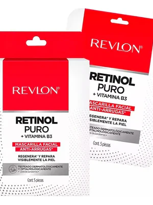 Revlon Mascarilla Facial Retinol B3 X 5 Und