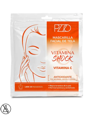 Mascarilla Facial Vitamina C Petrizzio X 1 Unid