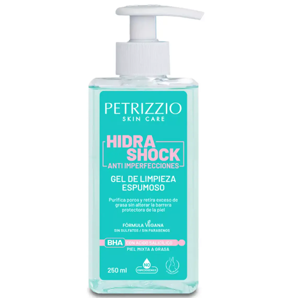 Petrizzio Gel De Limpieza Hidra Shock Anti Imperfecciones X 250 Ml 1