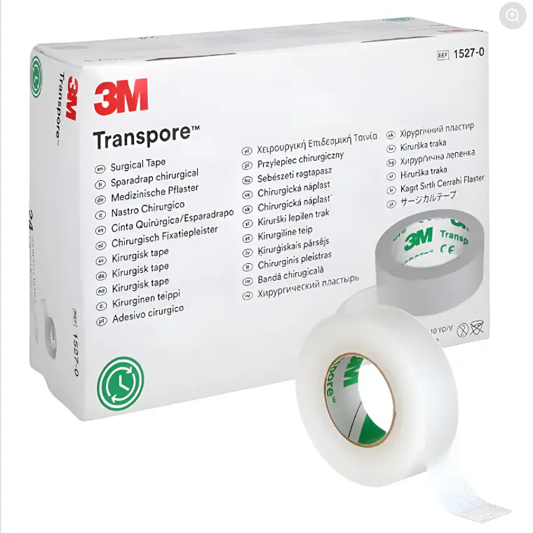 Transpore 1,25 Cm X 9,1 Mt X 24 Uds 3M (Dm) 1