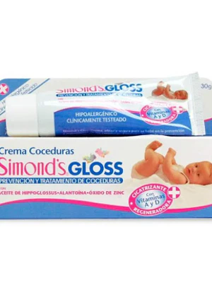 Simond's Gloss Crema para coceduras 30 g.