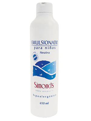 Emulsionado para niños Neutro 650 ml. Simond's