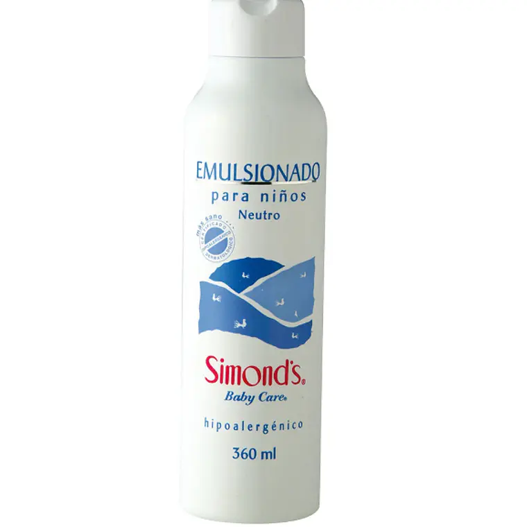 Emulsionado para niños Neutro 360 ml. Simond's 1