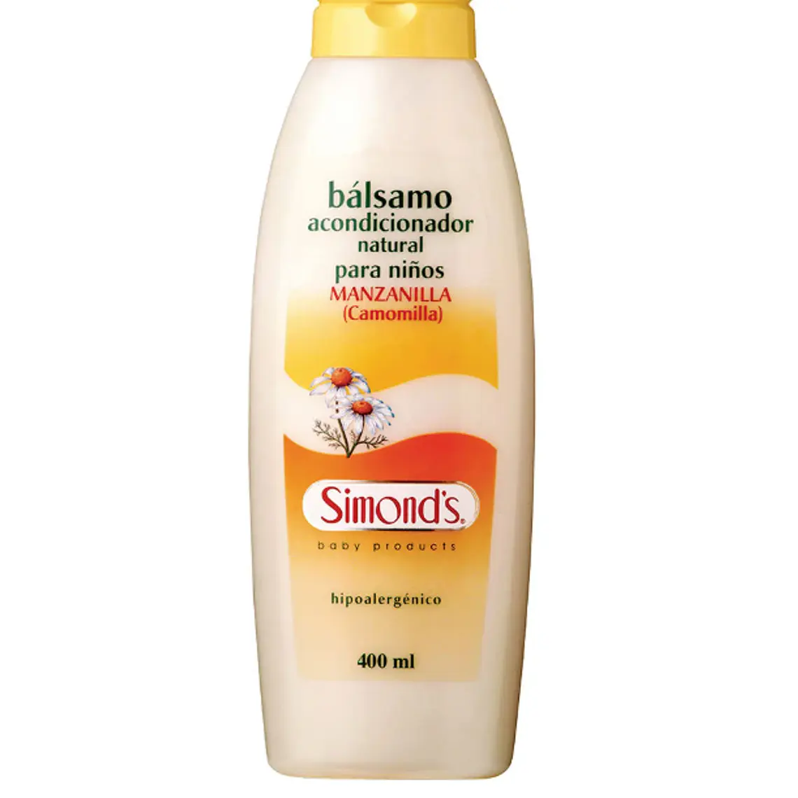 Bálsamo acondicionador natural para niños Manzanilla 400 ml. Simond's 1