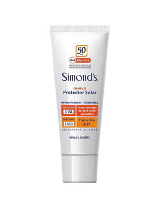 Protector solar FPS 50+ Pomo 50 ml. Simond's