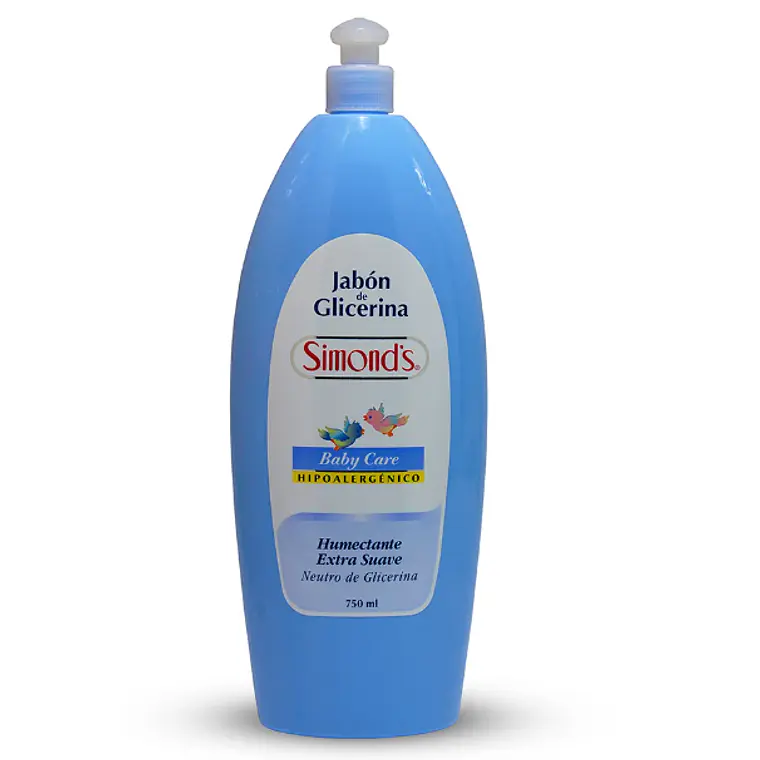 Jabón de Glicerina Celeste Baby Care Hipoalergénico 750 ml. Simond's 1