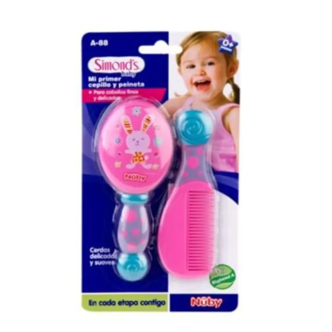 Set Cepillo + Peineta. Simond's 1