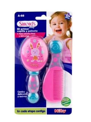 Set Cepillo + Peineta. Simond's