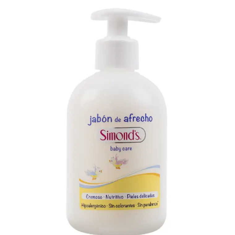 Jabón de afrecho Hipoalergénico con válvula 340 ml. Simond's 1