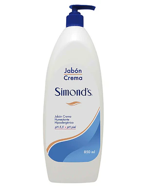Jabón crema Humectante 850 ml. Simond's