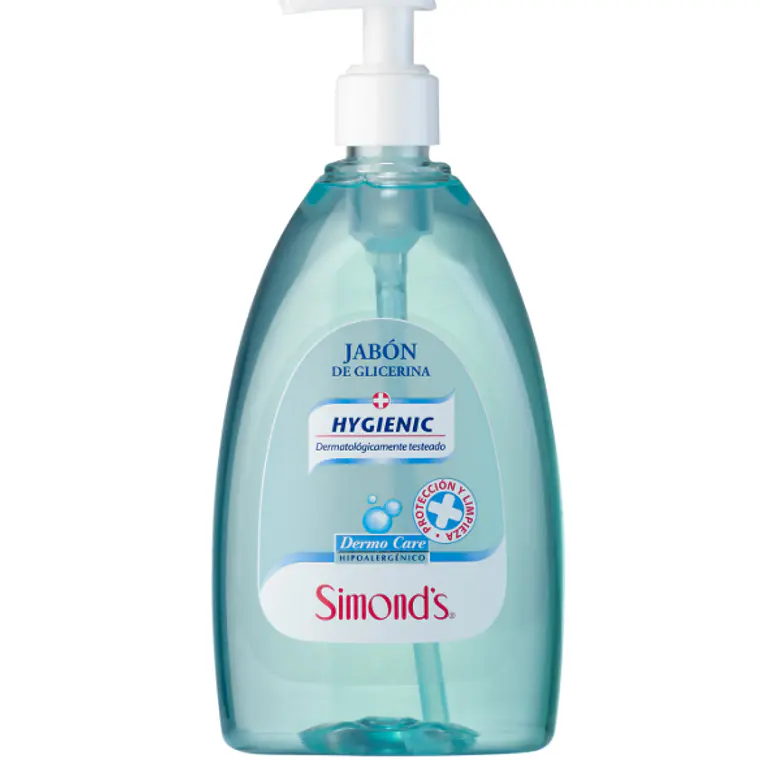 Jabón de glicerina Hygienic Dermo Care Válvula 500 ml. Simond's 1