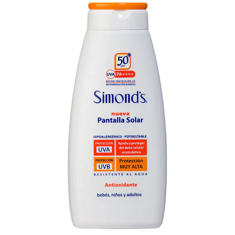 Pantalla solar FPS50+ 200 ml. Simond's 1