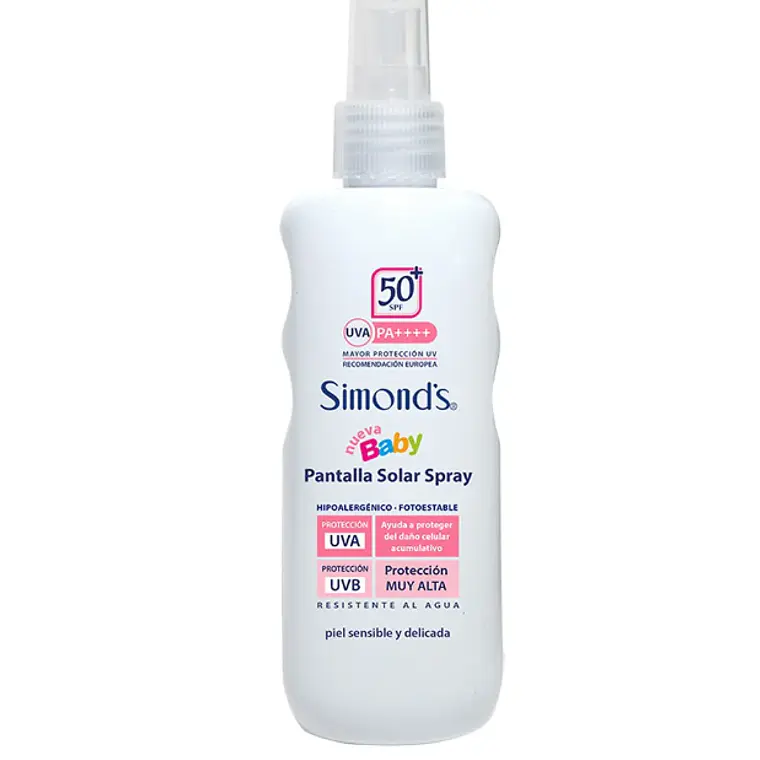 Pantalla solar Baby FPS50+ Spray 190 ml. Simond's 1
