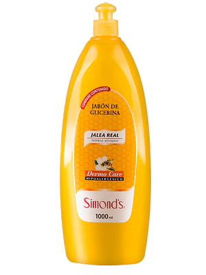 Jabón de glicerina Jalea real Dermo Care 1000 ml. Simond's 
