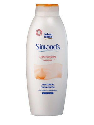 Jabón crema Avena coloidal Humectante 850 ml. Simond's