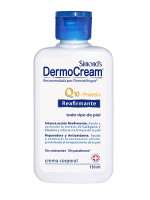 Dermo Cream Q10 Reafirmante 150 ml. Simond's