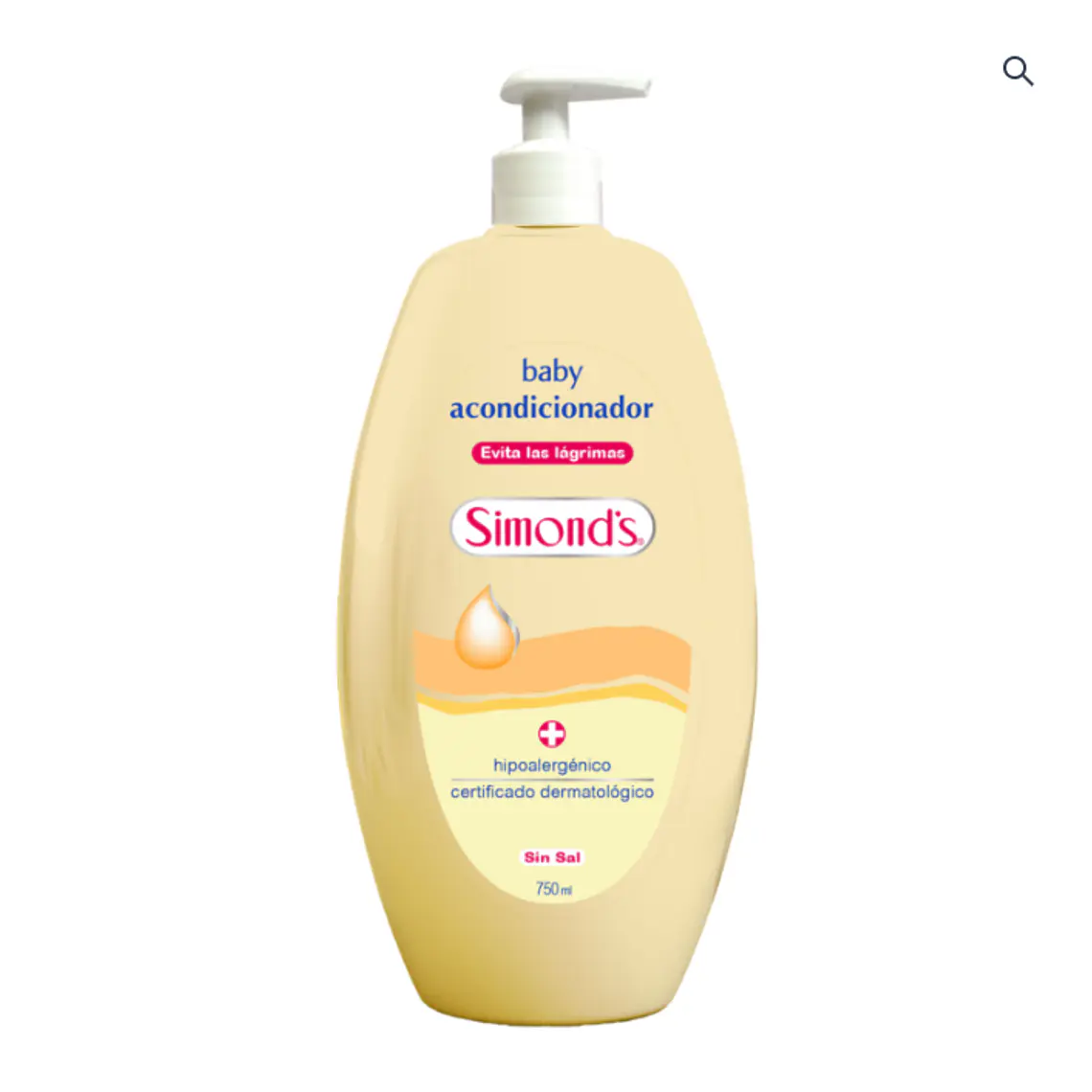Acondicionador Baby Evita lágrimas 750 ml. Simond's 1