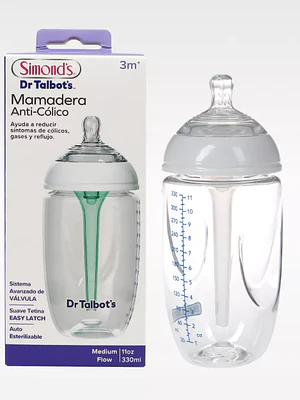 Mamadera Anti-cólico Dr Talbot's Autoesterilizable 330 ml. Simond's