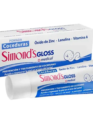 Simond's Gloss Pomada coceduras 60 g.