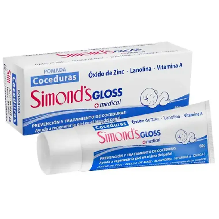 Simond's Gloss Pomada coceduras 60 g. 1