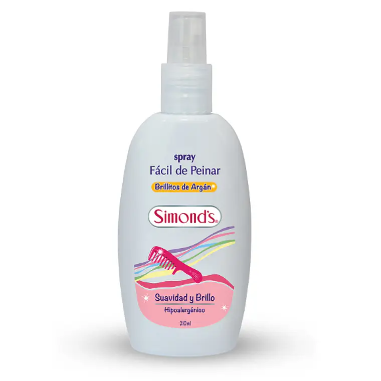Spray Fácil de peinar Brillitos de Argán 210 ml. Simond's 1