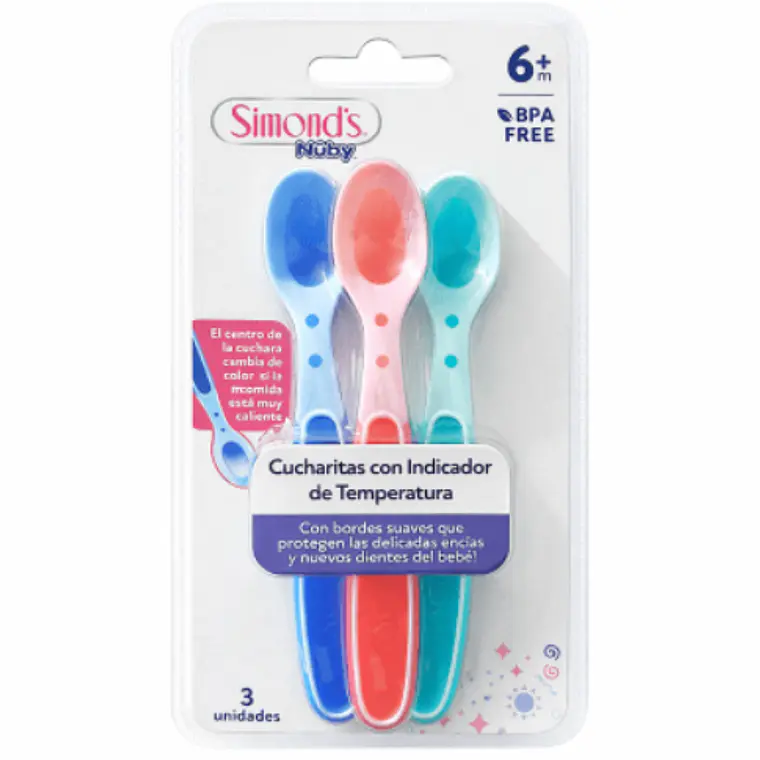 Set 3 Cucharas Indicador de temperatura. Simond's 1