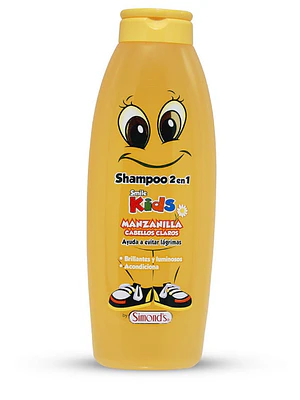 Shampoo 2 en 1  Smile Kids Manzanilla 400 ml. Simond's