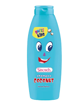 Shampoo 2 en 1  Smile Kids Coconut 400 ml. Simond's