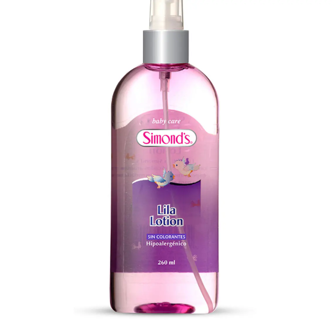 Colonia Lila lotion Hipoalergénica 260 ml. Simond's 1