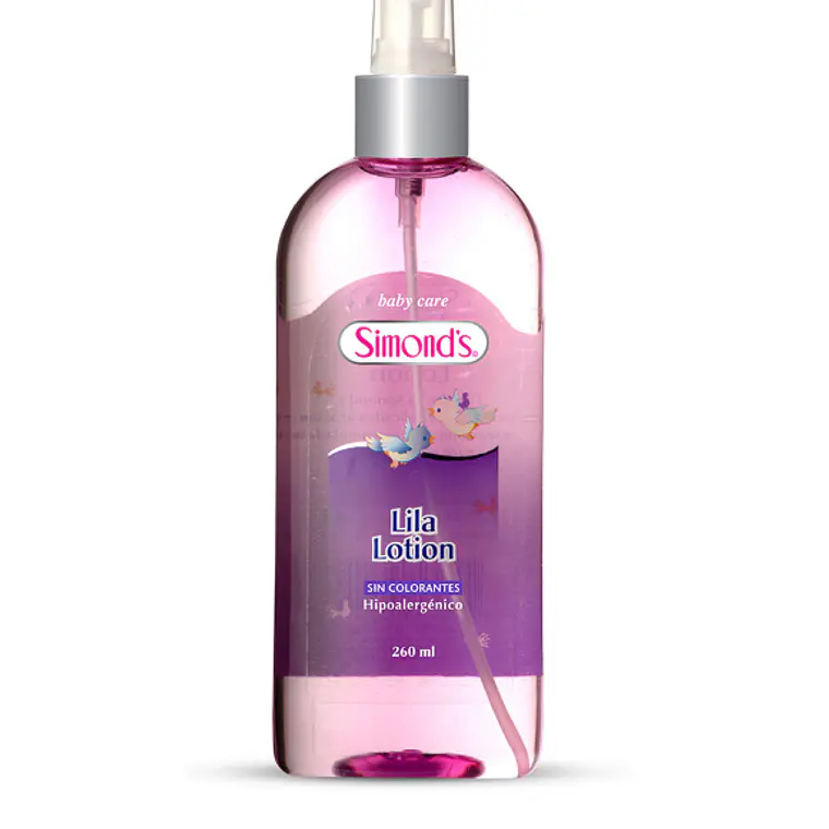 Colonia Lila lotion Hipoalergénica 260 ml. Simond's 1