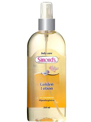 Colonia Golden lotion Hipoalergénica 260 ml. Simond's