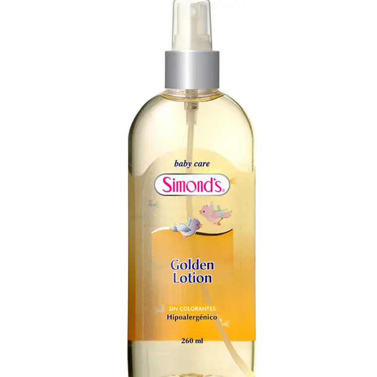 Colonia Golden lotion Hipoalergénica 260 ml. Simond's 1