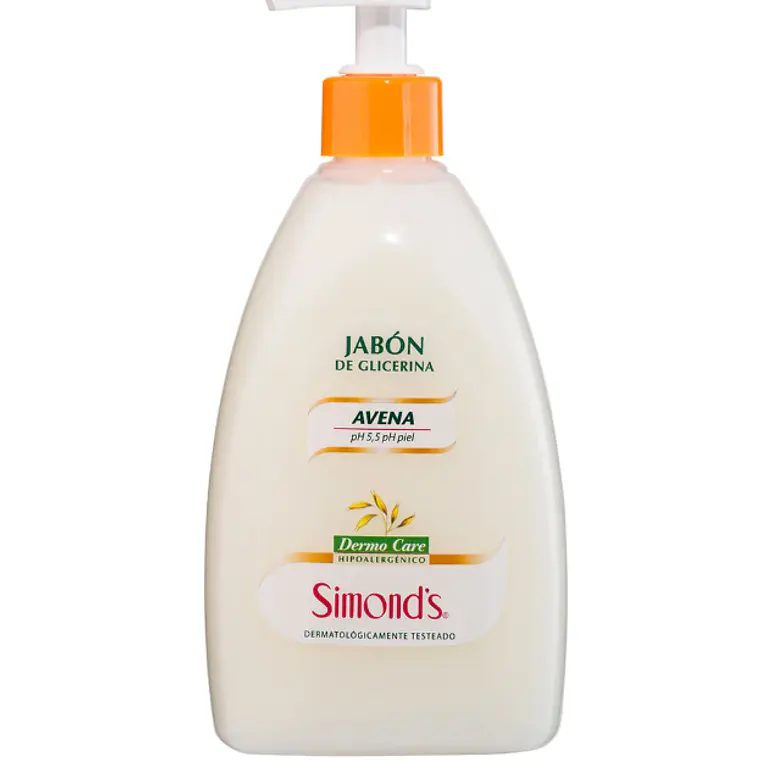 Jabón de glicerina Dermo Care Avena 500 ml. Simond's 1
