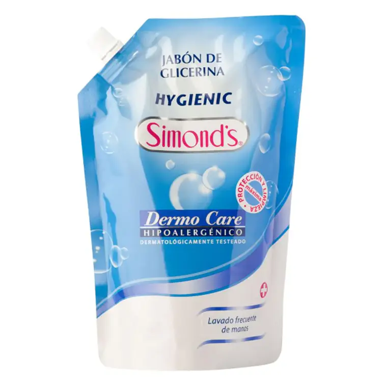 Jabón de glicerina Hygienic Dermo Care Doypack 750 ml. Simond´s 1