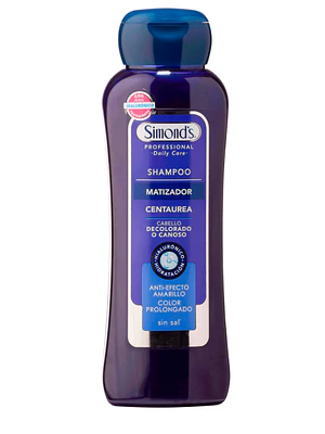 Shampoo Matizador Centaurea 410 ml. Simond's