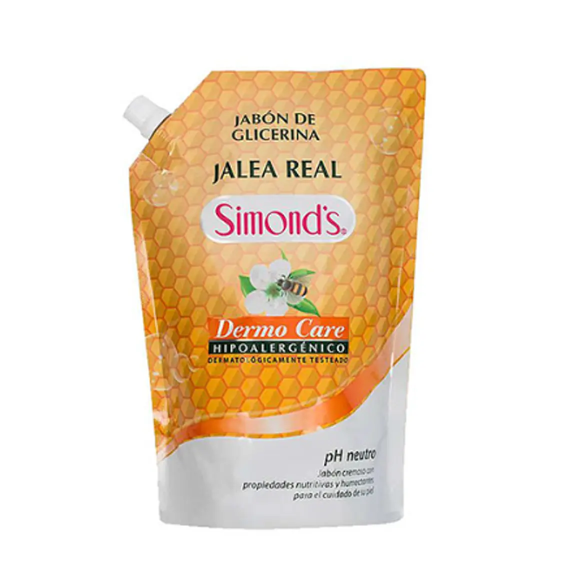Jabón de glicerina Jalea Real Doypack 750 ml. Simond's 1