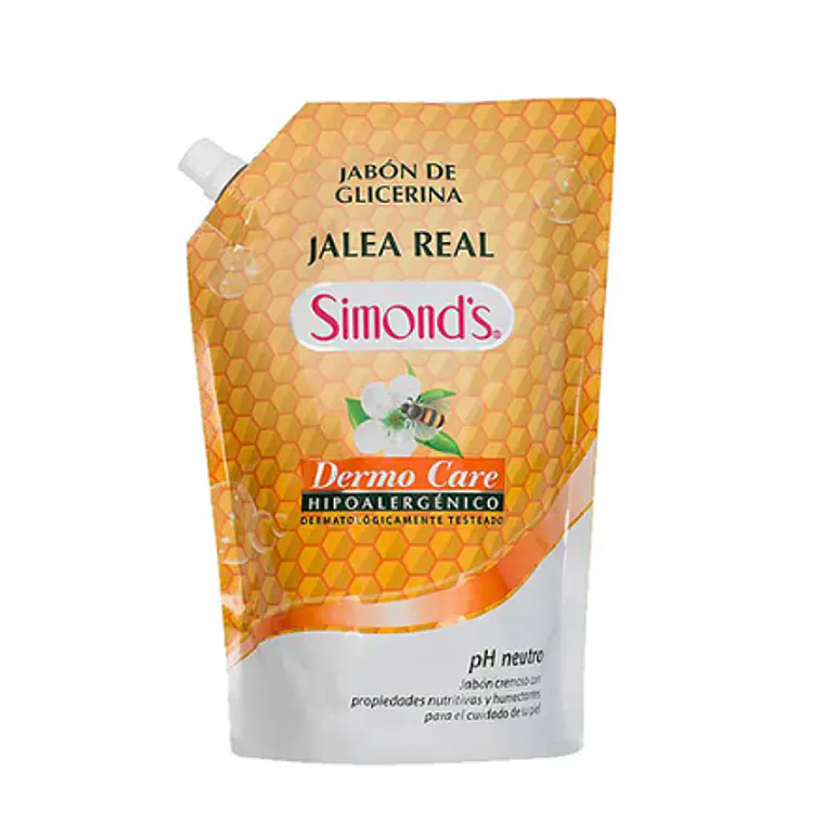 Jabón de glicerina Jalea Real Doypack 750 ml. Simond's 1