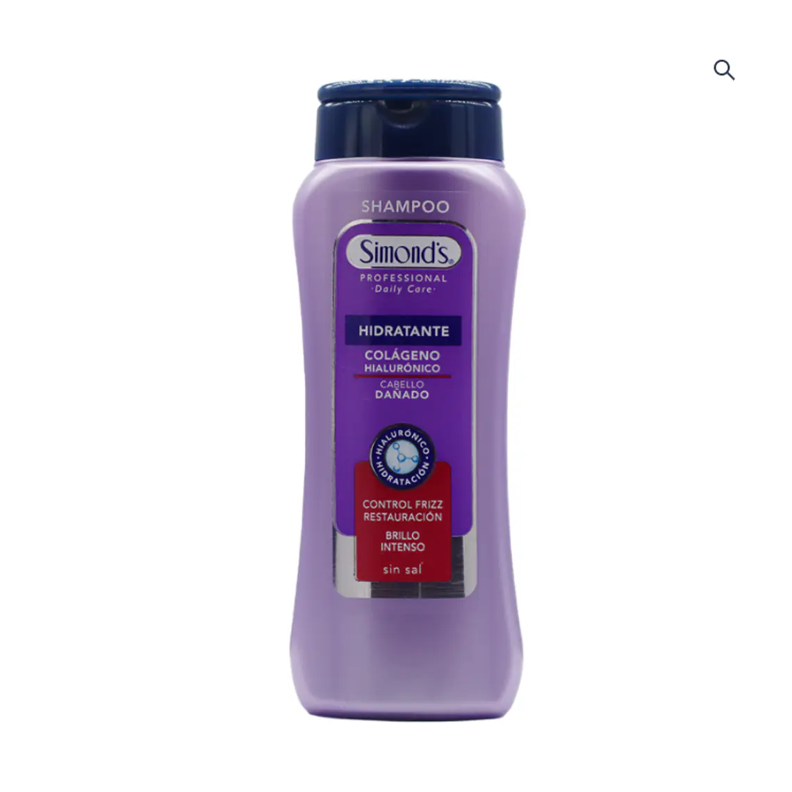 Shampoo Hidratante Colágeno hialurónico 400 ml. Simond´s 1