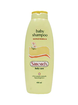 Shampoo Baby care Manzanilla 410 ml. Simond's