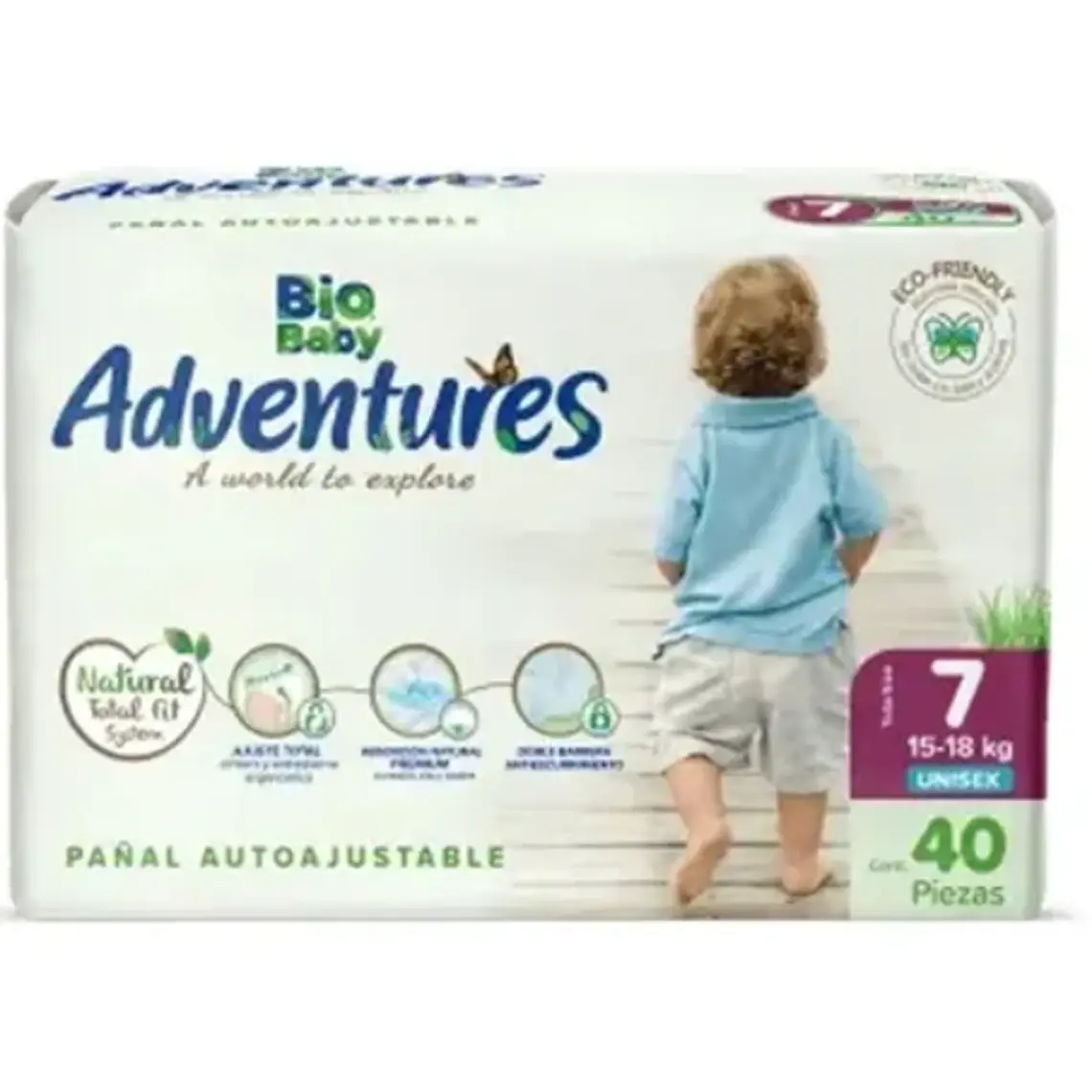 Bio Baby Pants ecológicos Adventures XXXG 40 Unidades. 1
