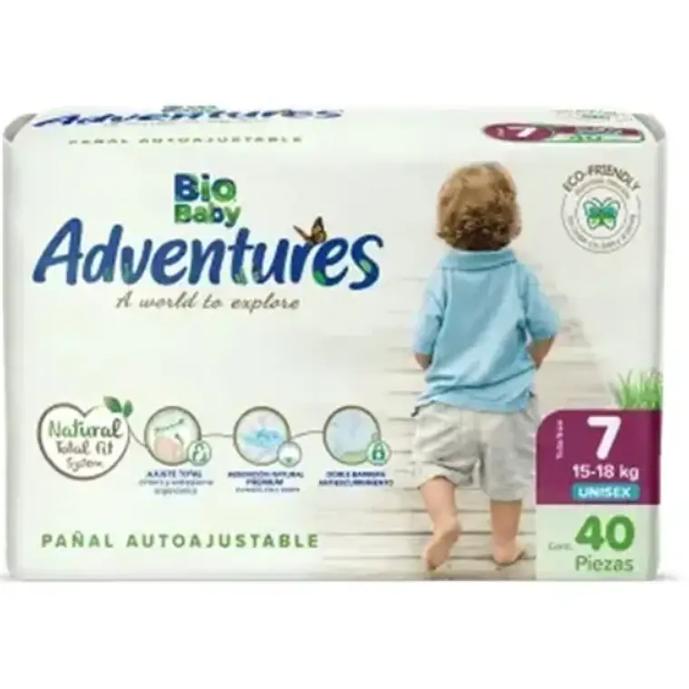 Bio Baby Pants ecológicos Adventures XXXG 40 Unidades. 1
