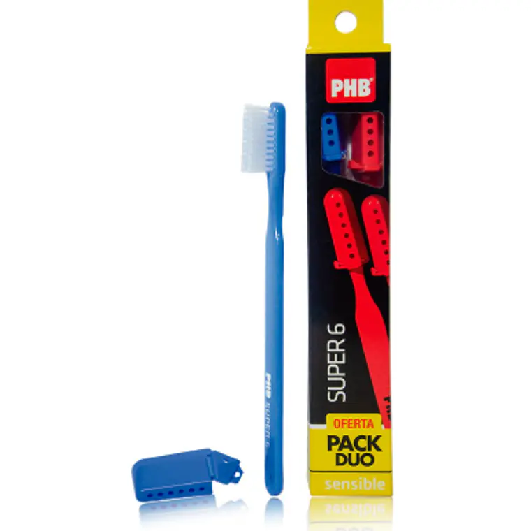 PHB Cepillo dental Super 6 Pack Duo. 1